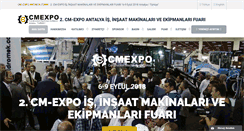 Desktop Screenshot of cm-expo.com
